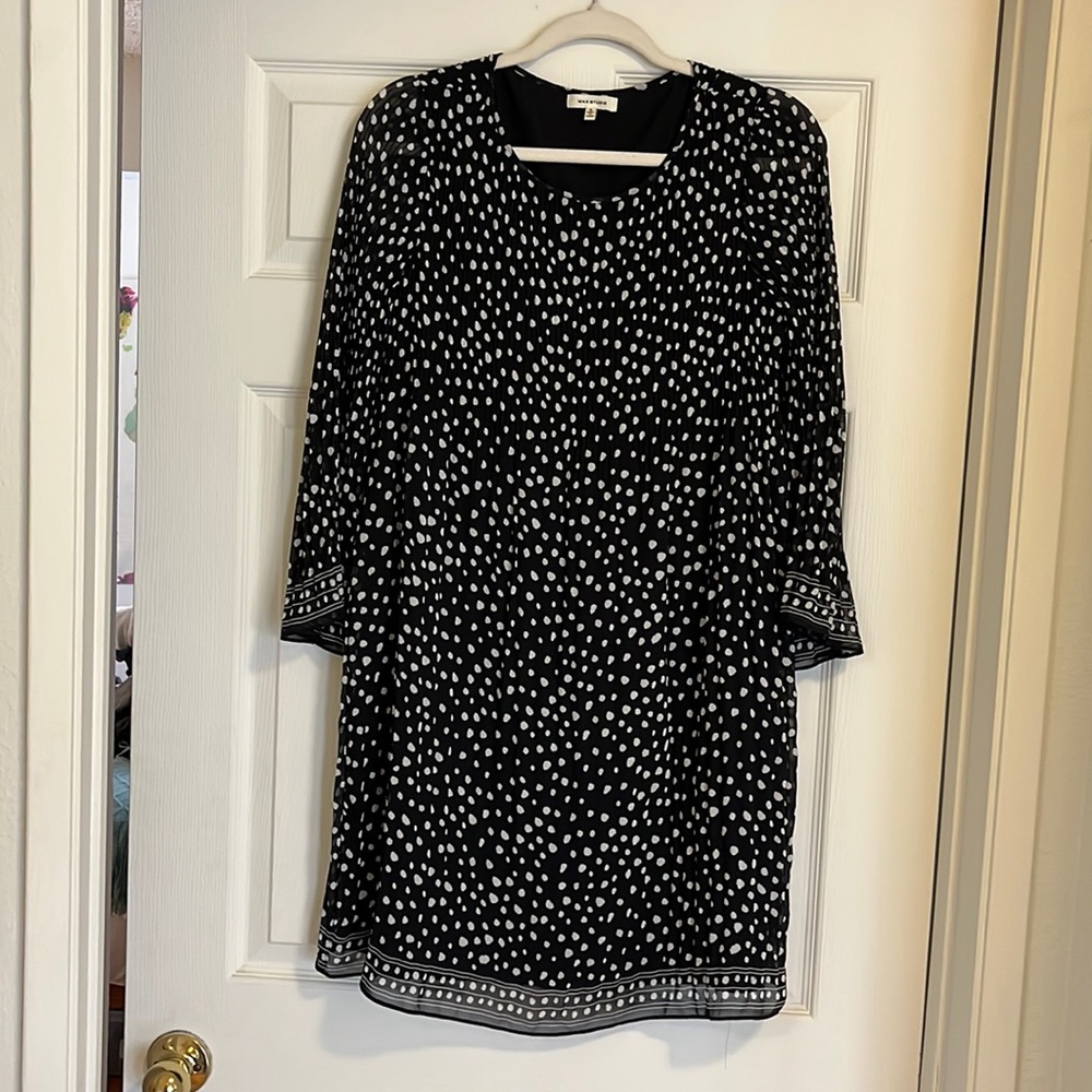 Max Studio polka dot dress